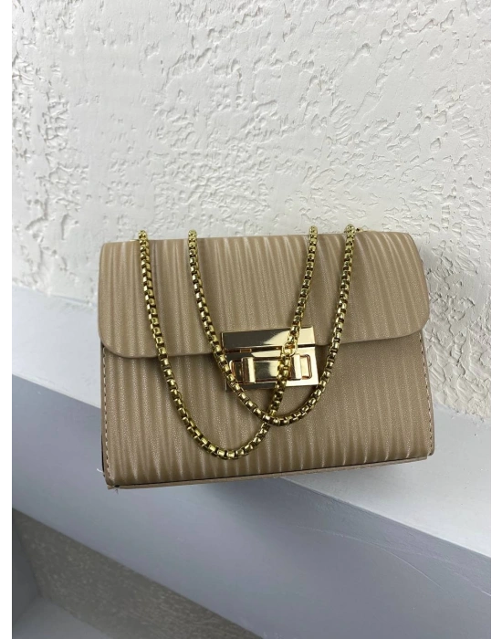 Vizon Zincir Detaylı Çapraz Çanta CB9103