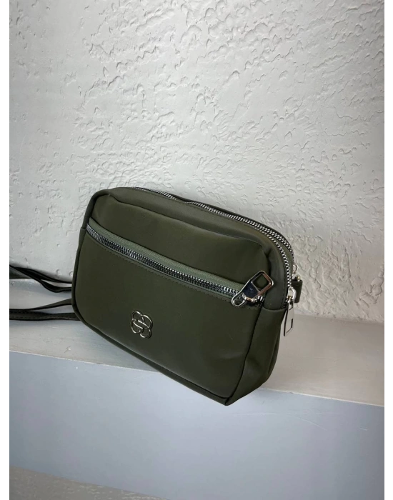 Yeşil Renk 3 Bölme Çanta CB5252