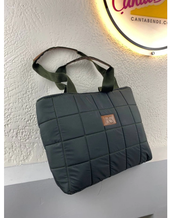 Yeşil Renk Büyük Boy Kampanyalı Paraşüt Kol Çanta CB96278