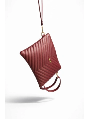 Bordo Renk Portföy Çanta CB99013