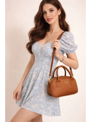 Taba Renk YENİ KALİTE LAKOS Çanta CB90113