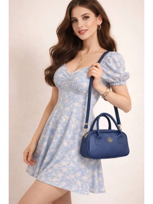 Lacivert Renk YENİ KALİTE LAKOS Çanta CB90113