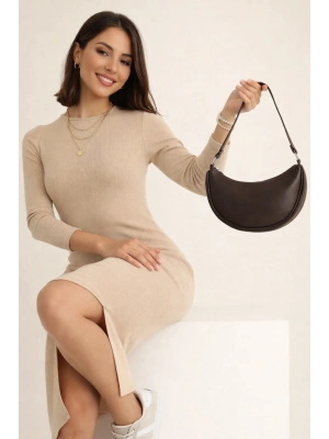 Kahve Harika Baget Kol Çanta CB9696