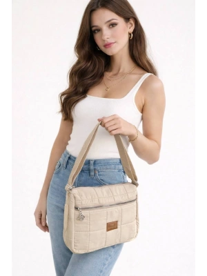 Açık Vizon Renk PARAŞÜT Çapraz Çanta CB78214