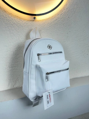 Beyaz Renk 3 Bölme Kalite Sırt Çanta CB9310