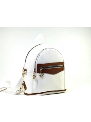 Beyaz Renk Hem Sırt Hem Çapraz Çanta CB8914