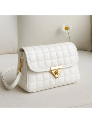 Beyaz Renk Kapitone YENİSİ 2 BÖLME CB0991