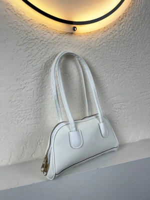 Beyaz Renk LAKOS Deri KALİTE Çanta CB9815