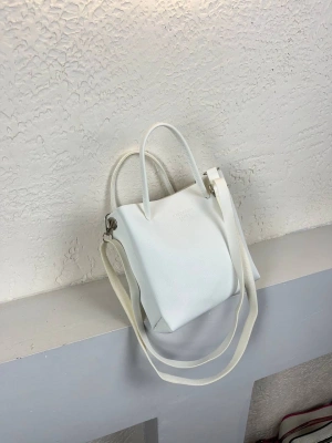 Beyaz Renk Mini BAG Çapraz Çanta CB5217