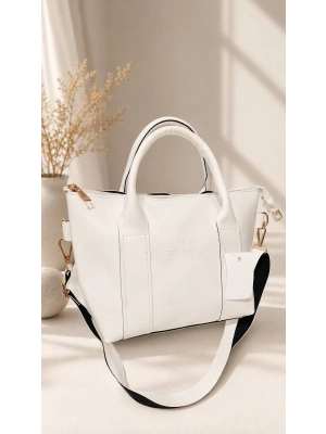 Beyaz Renk Tote Yeni Çanta CB10451