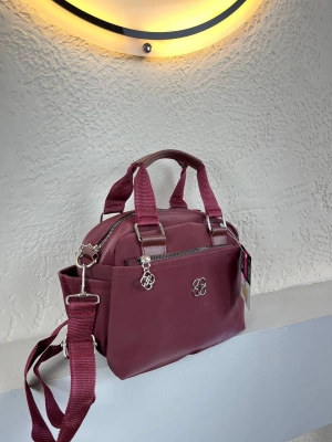 Bordo 3 Bölme Kalite Çanta CB7145