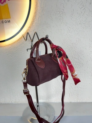 Bordo Nubuk MİNİ BOY Çanta CB2156