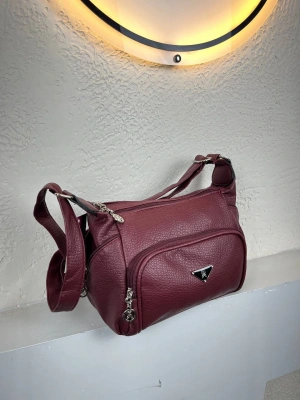 Bordo Renk 4 Bölme HB Çanta CB5411