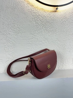 Bordo Renk Kalıp Yeni Kilitli Çanta CB53974