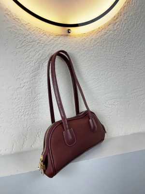Bordo Renk LAKOS Deri KALİTE Çanta CB9815