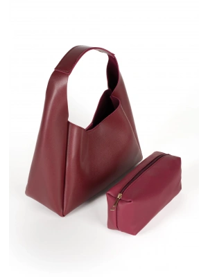 Bordo Renk YAVRULU KALİTE Çanta CB2742