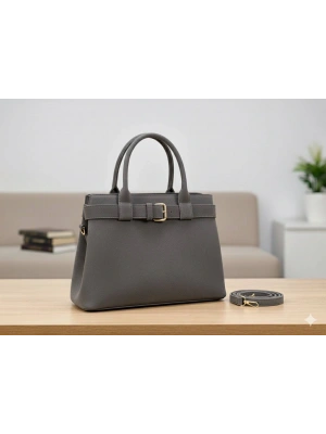 Gri Renk NUBUK Kalite BRLN Çanta CB11412