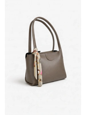 Haki Yeşil Renk Yeni Fularlı Kol Çanta CB1444