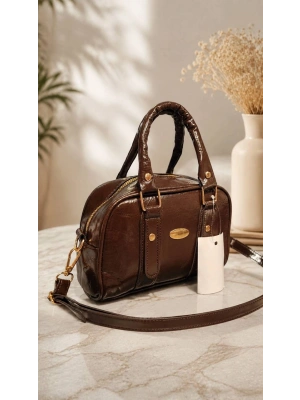Kahve Armalı Renk Kalite Çanta CB00284