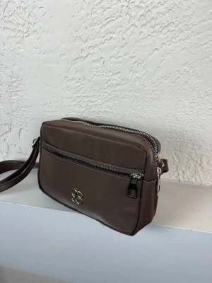 Kahve Renk 3 Bölme Çanta CB5252