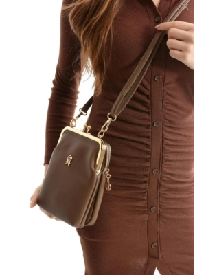 Kahve Renk 3 Bölme HB Çanta CB9023