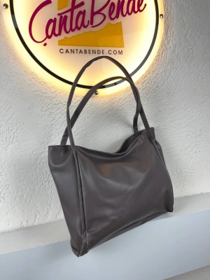 Kahve Renk BÜYÜK BOY KALİTE Çanta CB9814