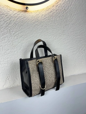 Kahve Renk HASIR Çapraz Çanta CB0173