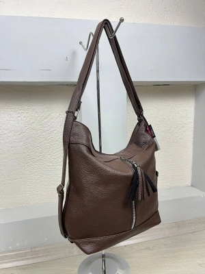 Kahve Renk Hem Sırt Hem Kol HB Çanta CB1790