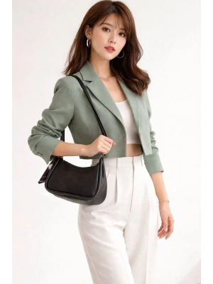 Kahve Renk Yeni TOTE Çapraz Çanta CB2872