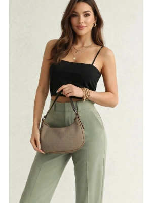 Koyu Vizon Düz Renk Yeni Kalite BAGET CB41314