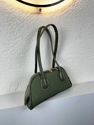 Koyu Yeşil Renk LAKOS Deri KALİTE Çanta CB9815