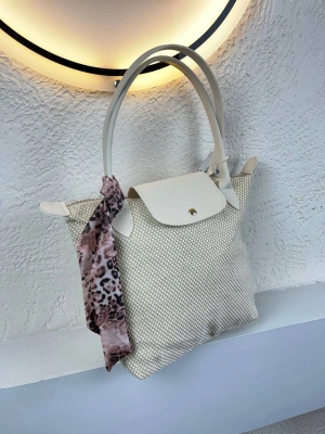 Krem Dama Desen Dama Sap Çanta CB0104