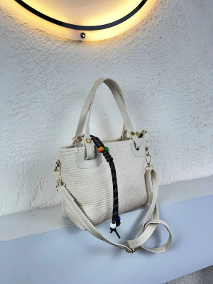 Krem HASIR YENİ SEZON KALİTE Çanta CB6781