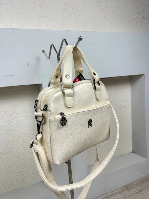 Krem Renk 3 Bölme HB Çanta CB0131