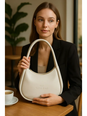 Krem Renk A Kalite Çanta CB9811