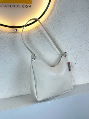 Krem Renk Tote Kol Çanta CB79114