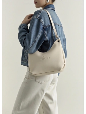 Krem Renk Tote Kol Çanta CB79114