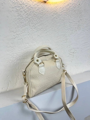 Krem Renk YAZILI SAREM Çanta CB3078