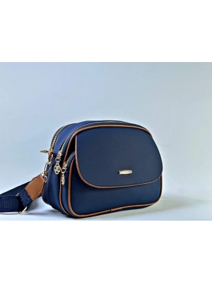 Lacivert Renk 3 Bölme BRLN Çanta CB22673