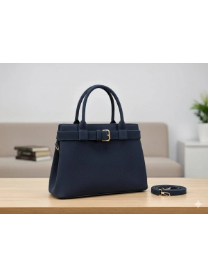 Lacivert Renk NUBUK Kalite BRLN Çanta CB11412