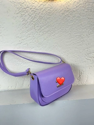 Lila Renk MİO Kalıp Çapraz Çanta CB9171