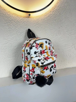 Micki Kırmızı Beyaz Sırt Çanta CB2522