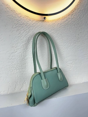 Mint Yeşil Renk LAKOS Deri KALİTE Çanta CB9815