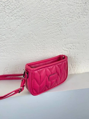 Pembe Renk Kapiton TOTE Çanta CB1349