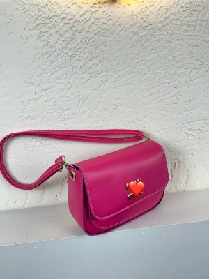 Pembe Renk MİO Kalıp Çapraz Çanta CB9171