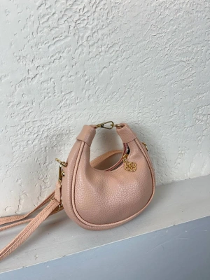 Pudra Yumuşak Deri Mini Çanta CB2217