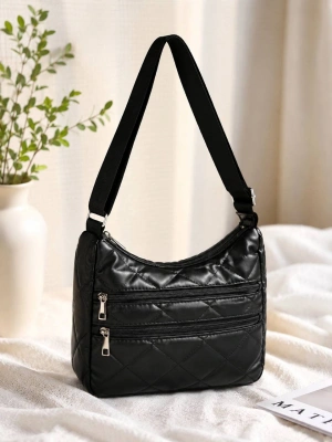 Siyah 3 Bölme Kol Çanta CB89153