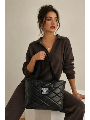 Siyah Büyük Boy Kol Çanta CB4963