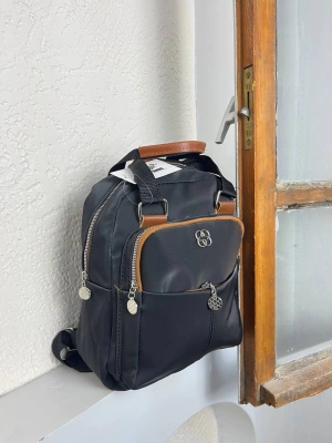 Siyah KALİTE 3 BÖLME Sırt Çanta CB3074