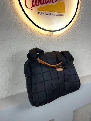 Siyah OVAL Paraşüt YENİ Kol Çanta CB3674